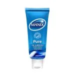 Tube bleu Manix Pure gel lubrifiant intime, grand format 200ml
