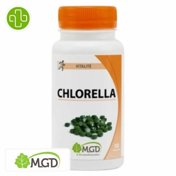 Mgd Nature Vitalite Chlorella 100 Gelules