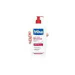 Flacon pompe blanc et rouge Mixa lait Cica Réparation réparateur lissant