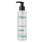 Flacon transparent à pompe Moroccan Beauty gel nettoyant douceur d'argan