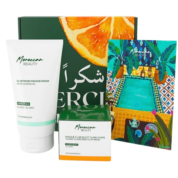 Moroccan Beauty Purifiant Gel Nettoyant + Masque Ylang Ylang Duo Pack – photo 2