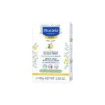 Étui blanc Mustela savon surgras au cold cream 100 g
