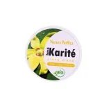 Pot rond Naturo Pathica beurre de karité ylang-ylang bio, fleur jaune illustrée