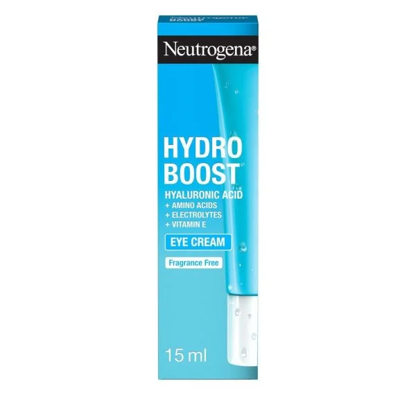 Étui bleu Neutrogena Hydro Boost crème contour des yeux 15 ml