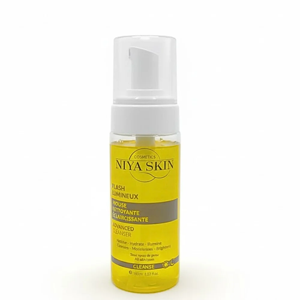 niya-skin-mousse-nettoyante-eclaircissante-150ml.jpg Niya Skin Mousse Nettoyante Eclaircissante 150Ml