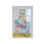 Mouche-bébé manuel transparent sous blister Notre Bébé avec tube souple