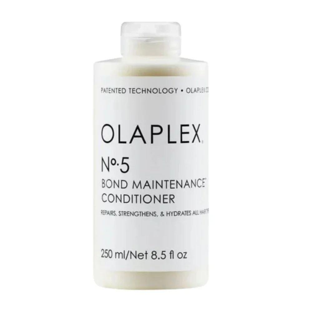 olaplex-bond-maintenance-conditioner-n5-250ml.jpg Flacon blanc Olaplex N°5 Bond Maintenance après-shampooing 250 ml