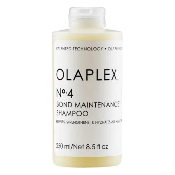 Flacon blanc Olaplex N°4 Bond Maintenance shampoing 250 ml