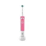 Brosse à dents électrique Oral-B Vitality rose avec socle de charge