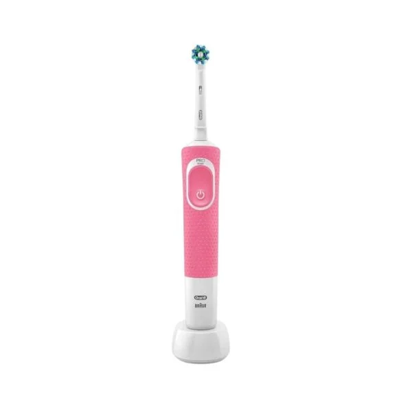 Oral-B Brosse à dents Electrique Vitality 100 Rose 3D White