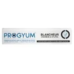 Étui blanc et noir Progyum dentifrice Blancheur charbon et xylitol