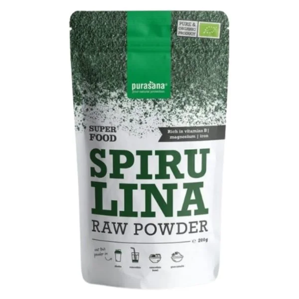 Purasana Spiruline Poudre Bio 200g