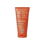 Tube orange SVR Sun Secure Blur SPF50+ crème mousse teintée visage