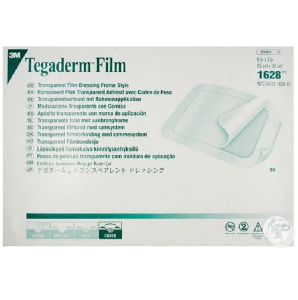 Tegaderm Pansement film Transparent avec Cadre 5 x 20 cm
