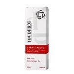 Étui blanc et rouge Toudérm crème Urée 50, tube de 50 ml