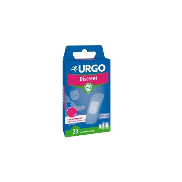 Urgo Discret Transparent 20 Pansements