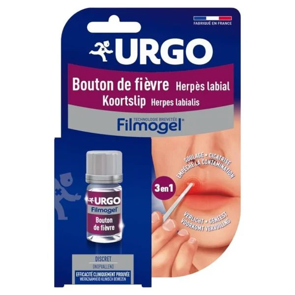 Urgo Filmogel Bouton de Fievre Herpes Labial 3en1 6ml
