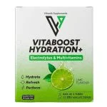 Boîte VHealth Vitaboost Hydration+ Lime 2 tubes de comprimés effervescents, citron vert