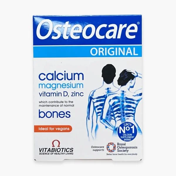 Vitabiotics Osteocare Original Os Calcium, Magnesium, Vitamine D et Zinc 30 Comprimes