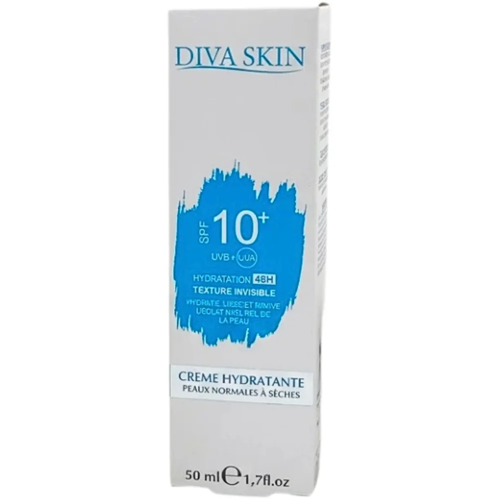diva-skin-creme-hydratante-peaux-seches-spf10-50ml.jpg Diva Skin Creme Hydratante Peaux Seches Spf10+ 50ml