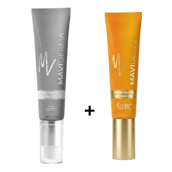 Pack MAVIDERMA Creme Depigmentante 50ml+Ecran Teinte 50ml Pack