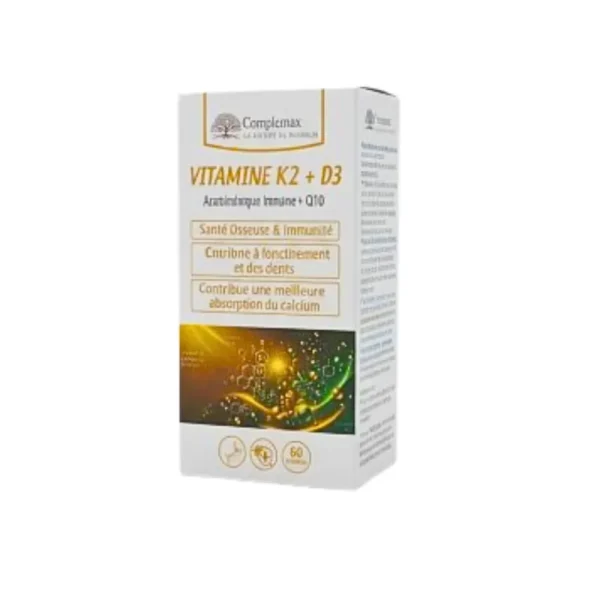 Complemax Vitamine K2+d3 60 Gelules – photo 2
