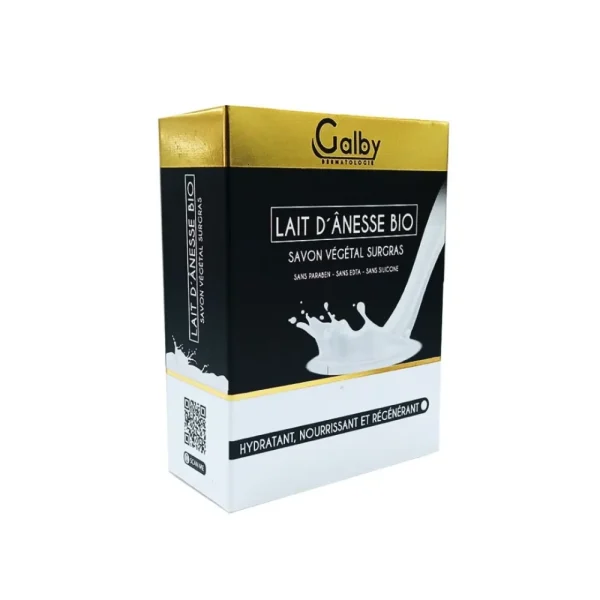 Galby Dermatech Lait D’anesse Savon Surgras 100g – photo 2