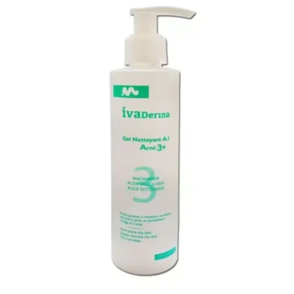 Ivaderma Gel Nettoyant A.i Acne 3+ 200ml – photo 2