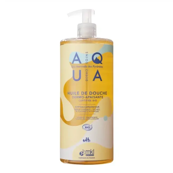 Mkl Aqua Huile De Douche Dermo-apaisante Bio 1l – photo 2
