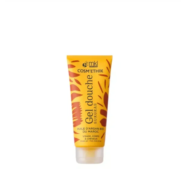 Mkl Cosm’ethik Gel Douche Huile D’argan Bio Du Maroc 200ml – photo 2