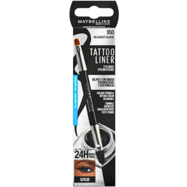 Maybelline Tattoo Liner Gel Pencil Pot Black – photo 2