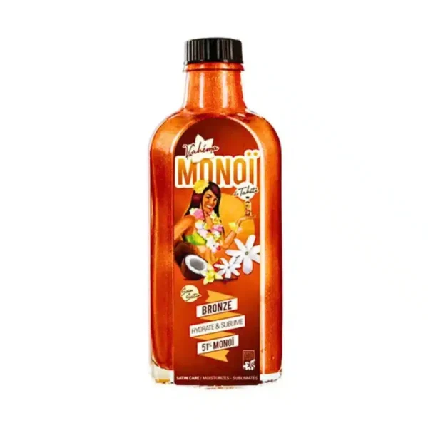 Vahéma Monoi 51% Soin Satin Bronze 100ml – photo 2
