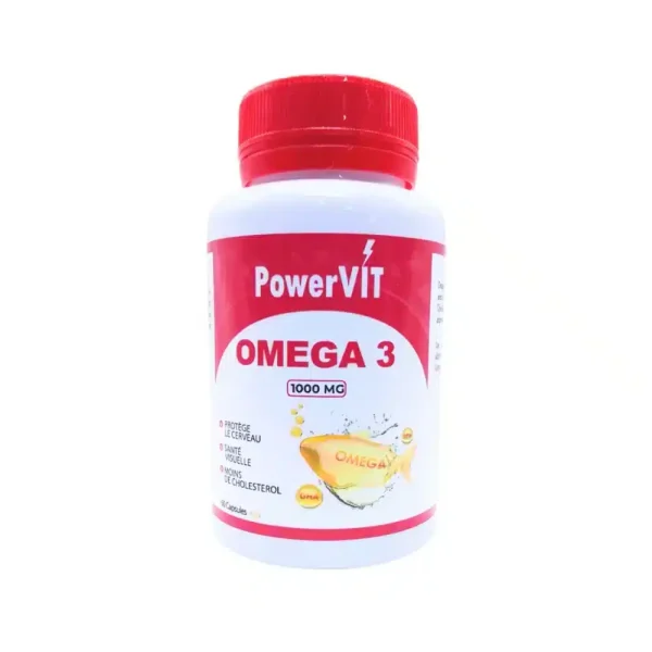 Powervit Omega 3 1000mg 60 Capsules – photo 2