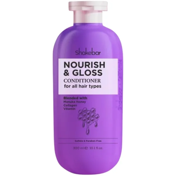 Shakebar Nourish & Gloss Hair Conditioner 300ml – photo 2