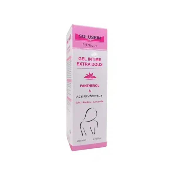 Soluskin Gel Intime Extra Doux 200ml – photo 2