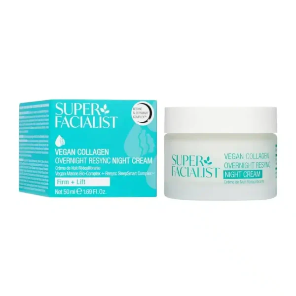 Super Facialist Vegan Collagen Overnight Resync Night Cream 50ml – photo 2