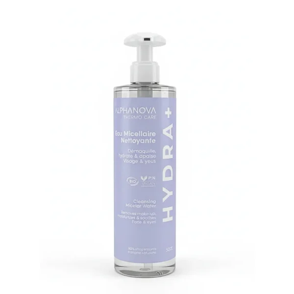 Alphanova Hydra+ Eau Micellaire Nettoyante 400ml – photo 2