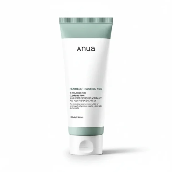 Anua Heartleaf Succinic Moisture Cleansing Foam 150ml – photo 2