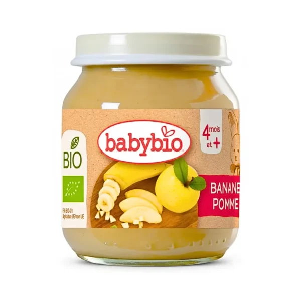 Babybio Petit Pot Banane Pomme 130g – photo 2