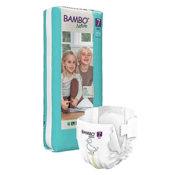 Bambo Nature 7 Couches 3xl 18kg/40unites