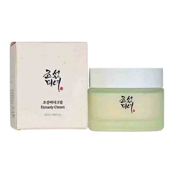Pot vert Beauty of Joseon Dynasty Cream 50 ml et son étui