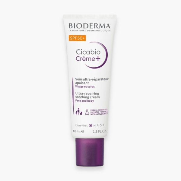 Bioderma Cicabio Crème+ Soin Ultra-Réparateur SPF50+ 40ml