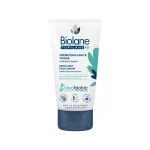 Tube blanc Biolane Topilane AD crème émolliente visage, bouchon bleu marine