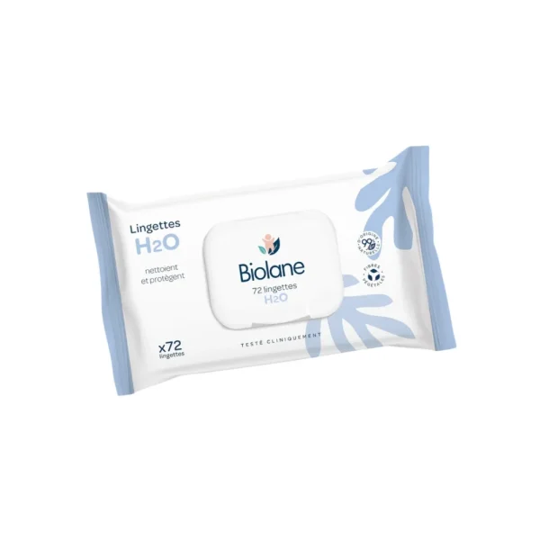 Biolane Lingettes Pure H2o 72 Pieces – photo 2