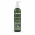 Flacon pompe vert foncé Canopus gel nettoyant visage niacinamide 250 ml