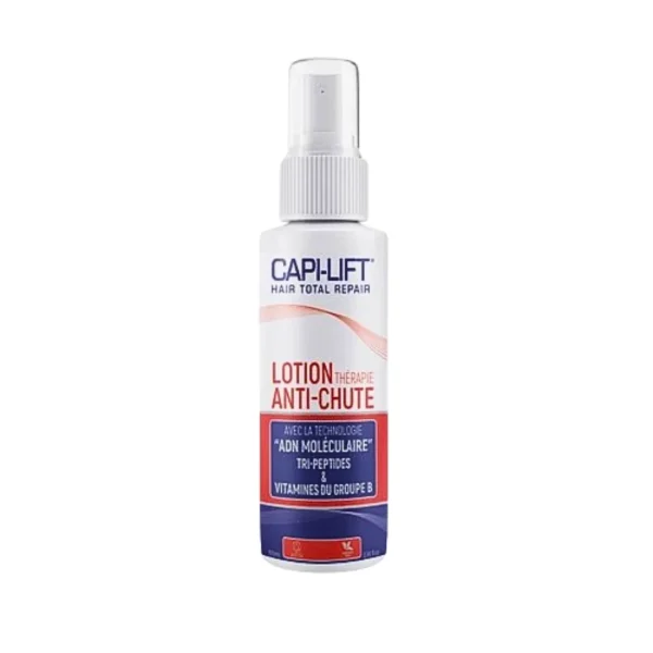 Flacon vaporisateur blanc Capi-Lift lotion thérapie anti-chute 100 ml
