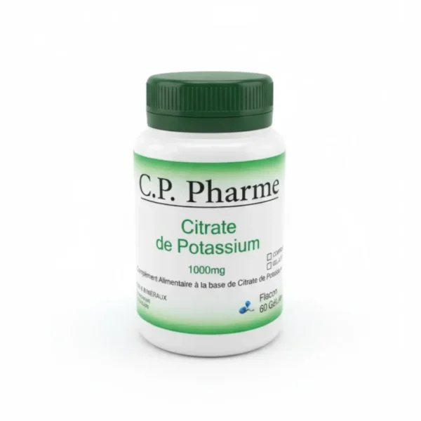 Complet Pharm Lab Citrate De Potassium 1000mg 60 Gelules – photo 2