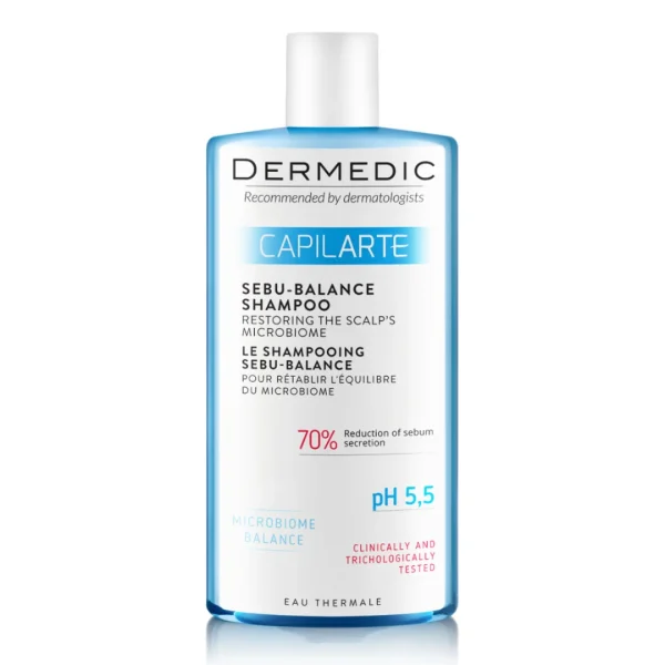 Dermedic Capilarte Shampoing Sebu-balance PH 5.5 300ml
