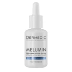 Flacon compte-gouttes blanc Dermedic Melumin sérum dépigmentant 30 ml