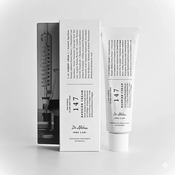 Tube et étui blancs Dr Althea Pro Lab 147 Barrier Cream